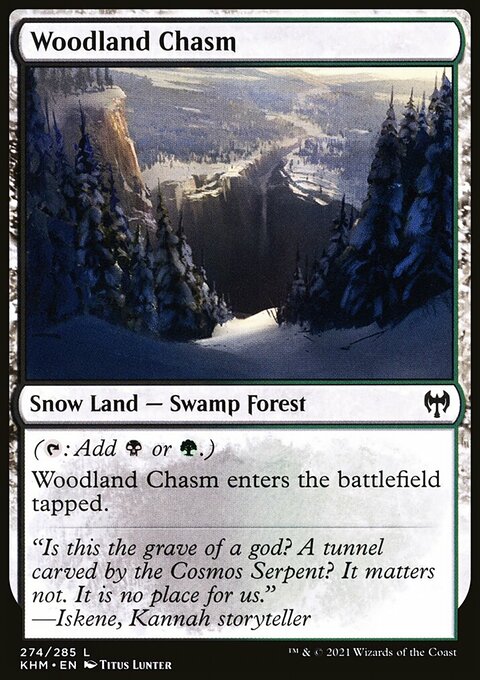 Woodland Chasm